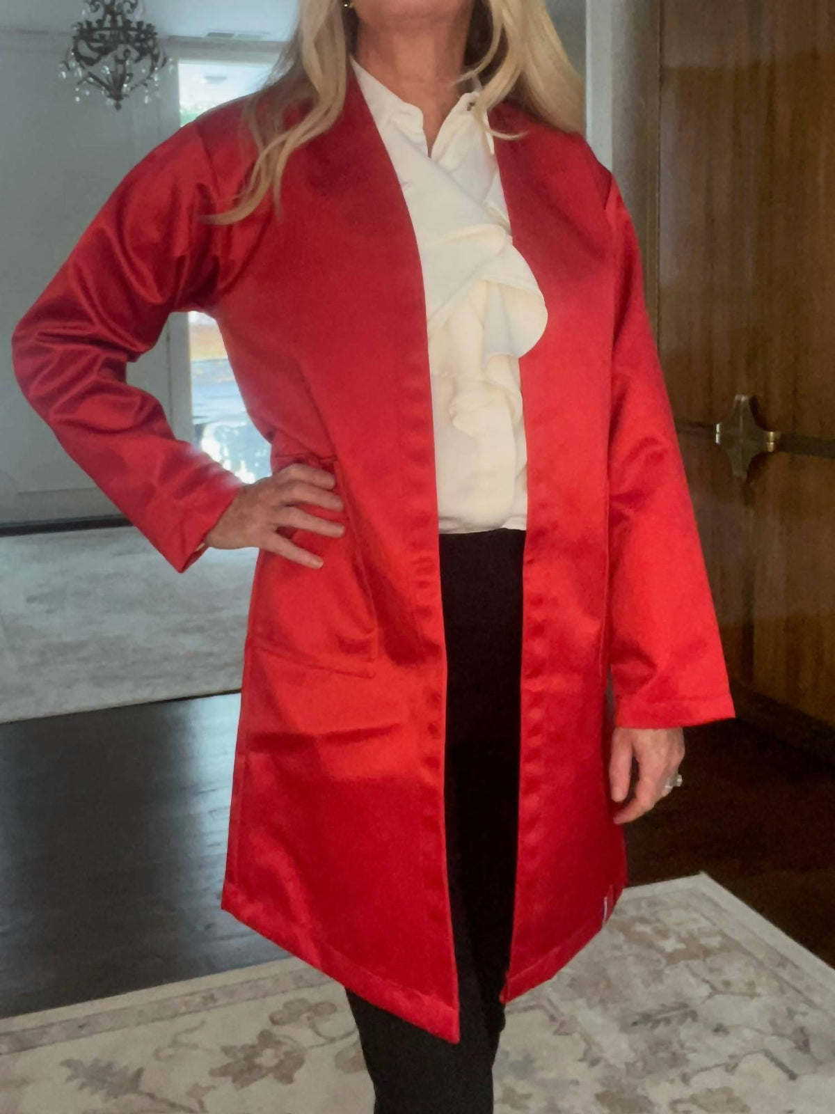 Pretty Rugged - Prada Satin Jacket