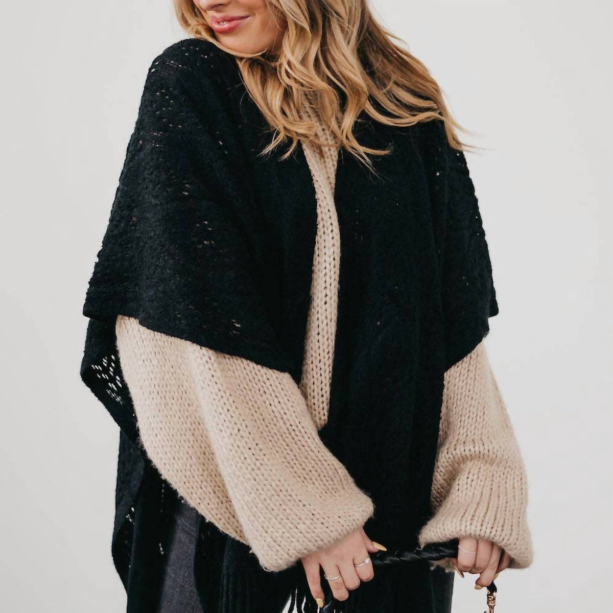 Pretty Simple - Prince Paisley Knit Shawl Wrap