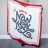 Pretty Simple - Unique Brooklyn New York Shawl Wrap Blanket
