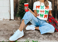 Prickly Pear Tx - Christmas Bow Tee