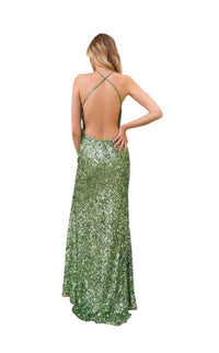 Primavera - Criss Cross Prom Dress - clothing - dresses - green