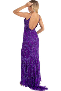 Primavera - Fitted Body Sexy Back Prom Dress - clothing - dresses - patterned