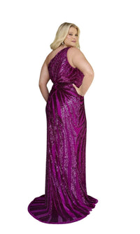 Primavera - One Shoulder Prom Dress - clothing - dresses - patterned