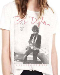 Prince Peter - Bob Dylan Rolling Stone Crop Tee - clothing - cotton - crop - tops