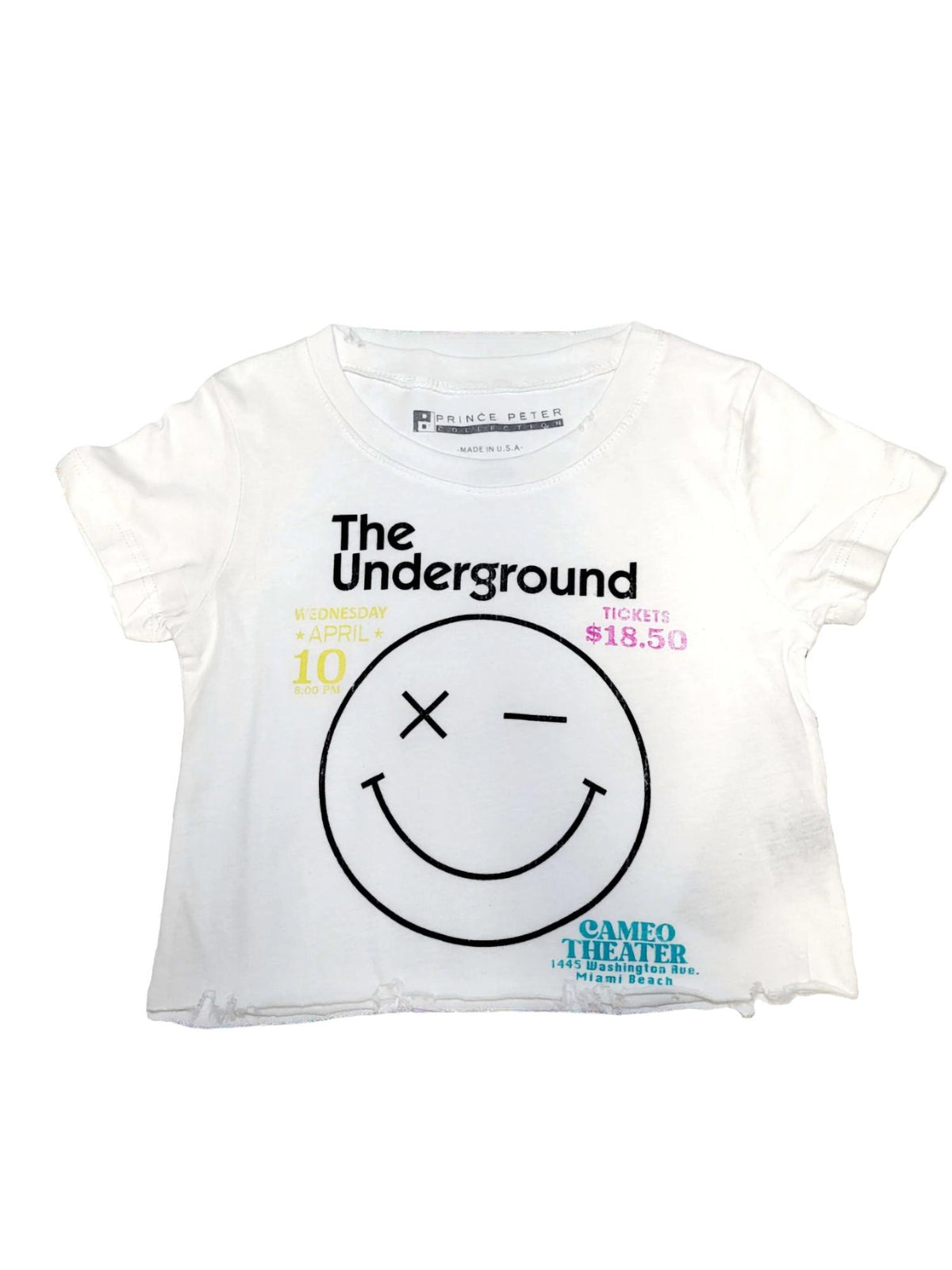 Prince Peter - Girl's Graphic Crop Top