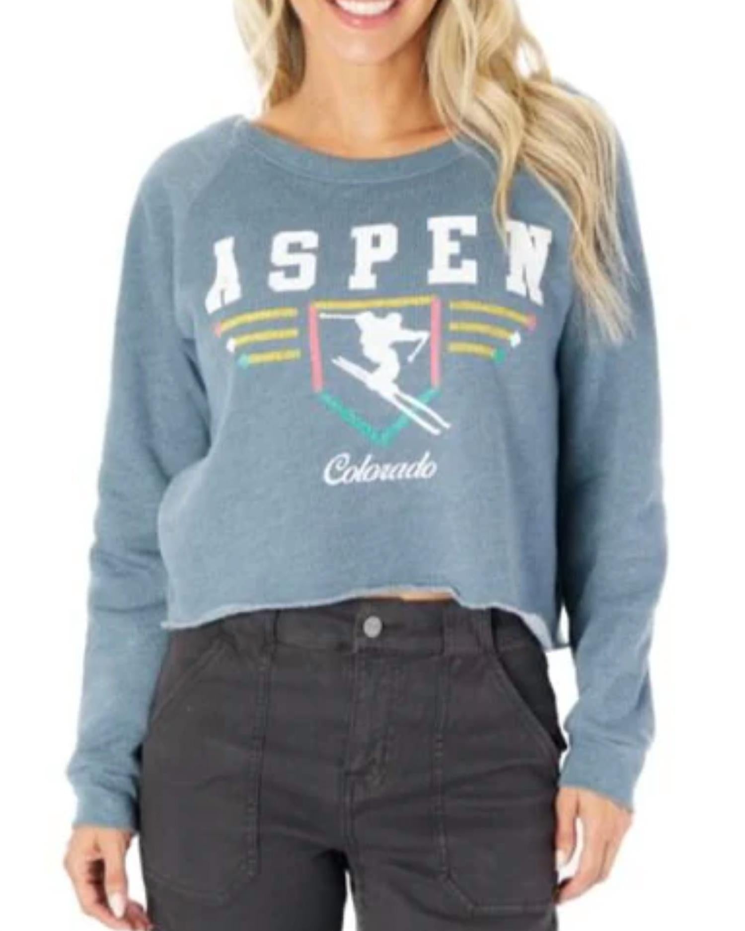 Prince Peter - Retro Crop Sweatshirt - black - clothing - cotton