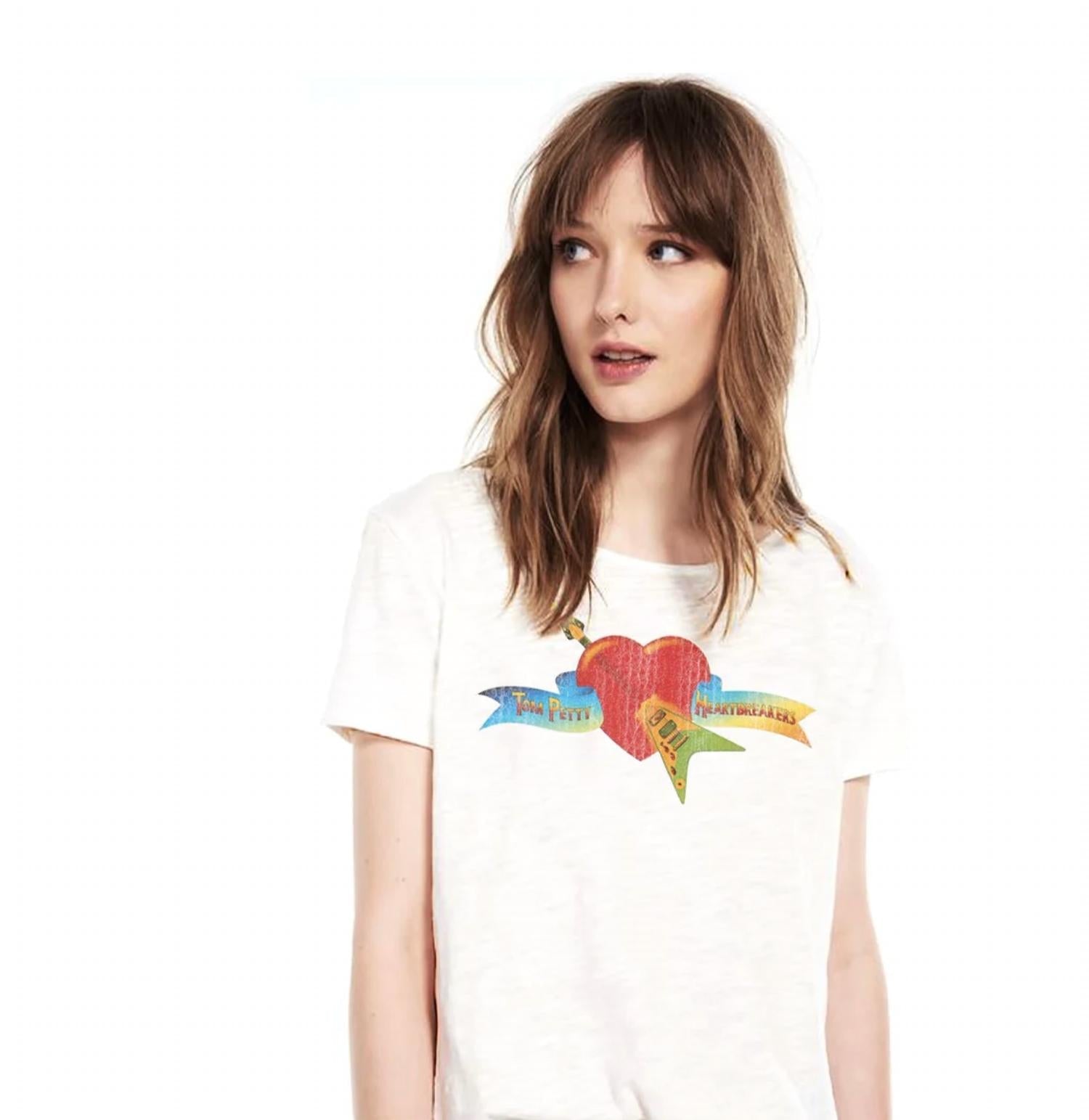 Prince Peter - Tom Petty Logo Crop Tee - clothing - cotton - graphic