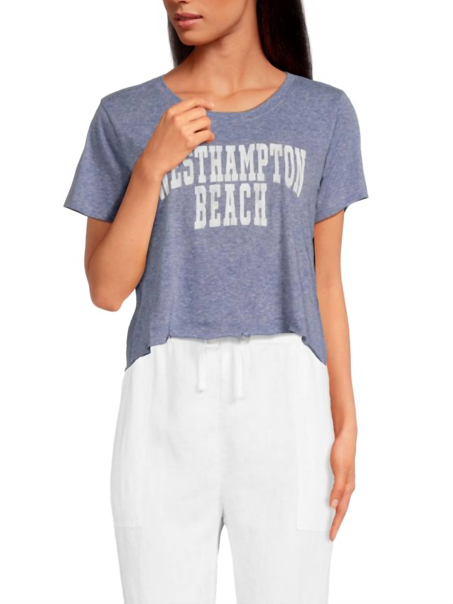 Prince Peter - Westhampton Beach Crop Tee - clothing - crop - tops - graphic