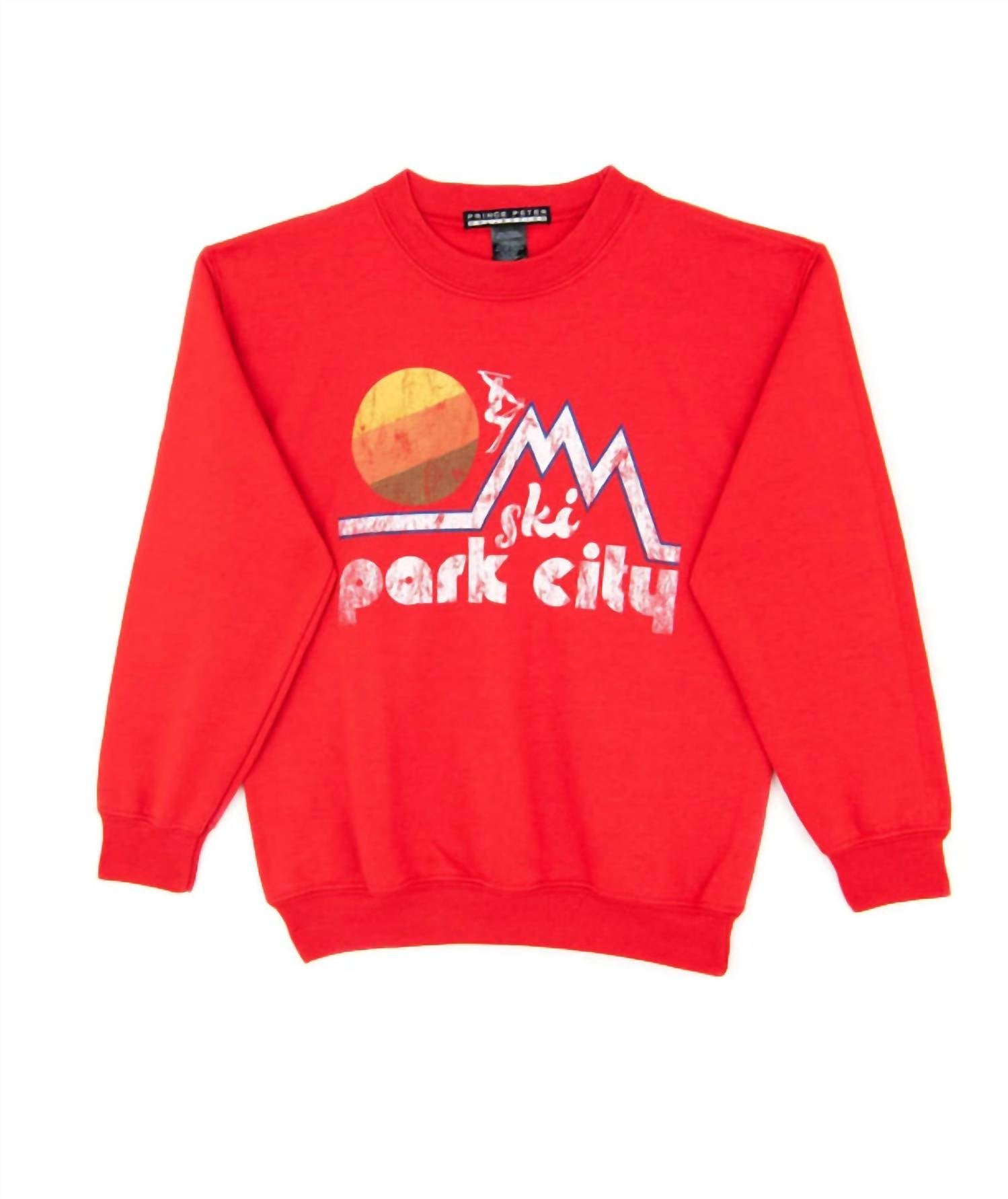 Prince Peter - Women's Park City Sweatshirt - clothing - cotton - graphic