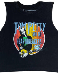 Prince Peter - Women's Tom Petty Muscle Tee - black - clothing - cotton