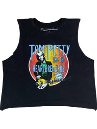 Prince Peter - Women's Tom Petty Muscle Tee - black - clothing - cotton