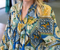 Printfresh - High Horse-tides Turned Blouse