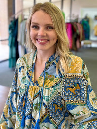 Printfresh - High Horse-tides Turned Blouse