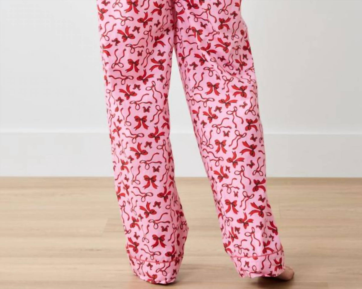 Printfresh - Red Ribbons Pajama Pants