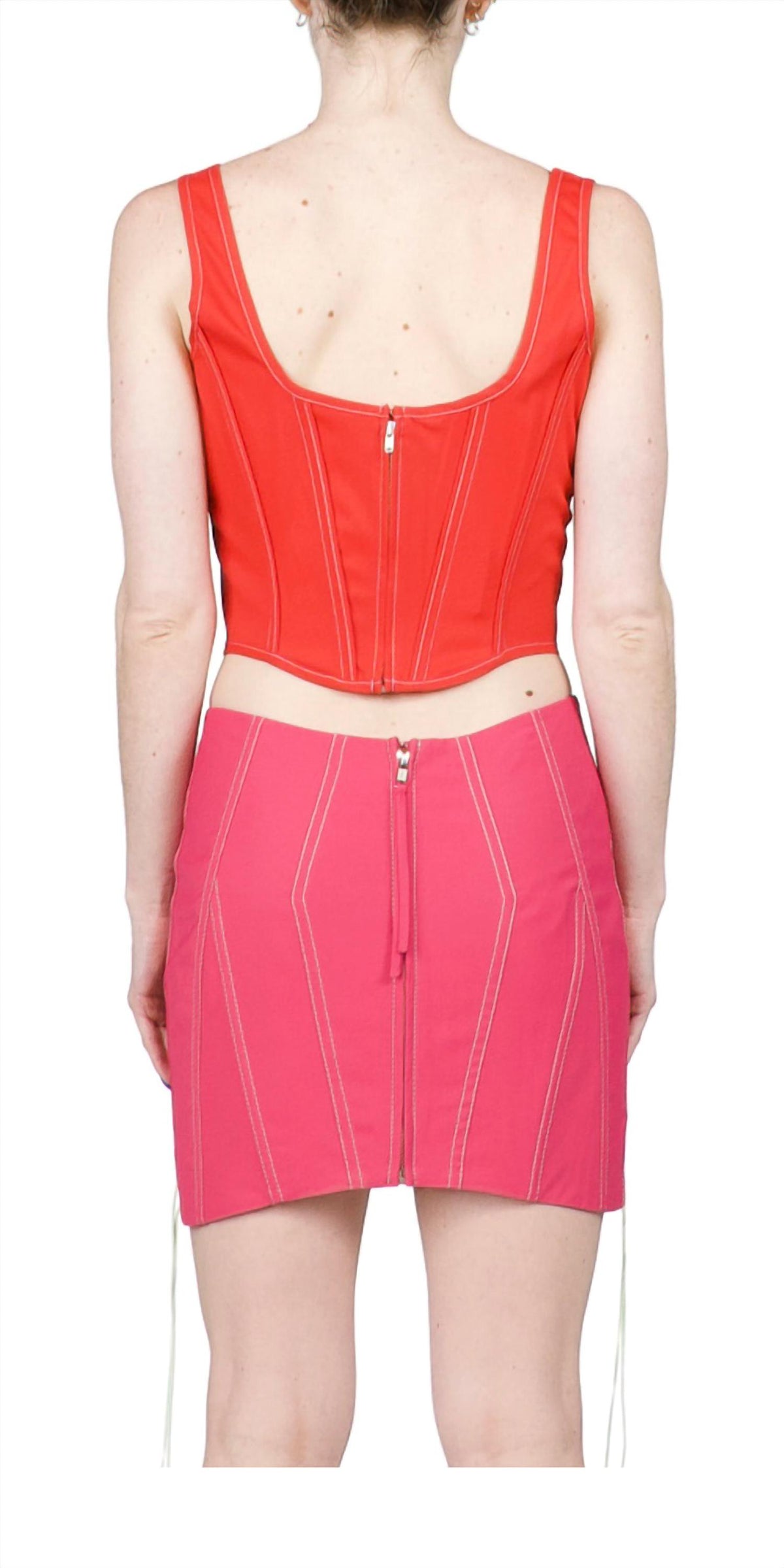 Priscavera - Sleeveless Corset Top