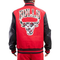 Pro Standard - Nba Chicago Bulls Pro Prep Wool Varsity Jacket