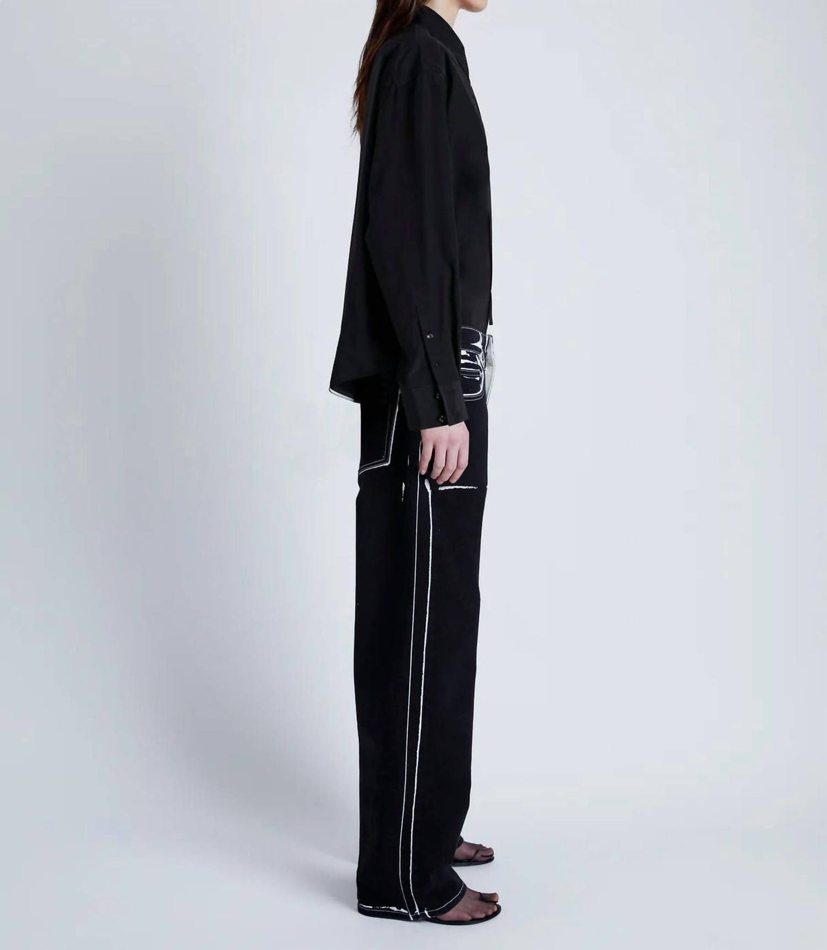 Proenza Schouler - Demi Button Down Blouse
