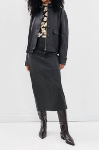Proenza Schouler White Label - Gio Lightweight Leather Jacket