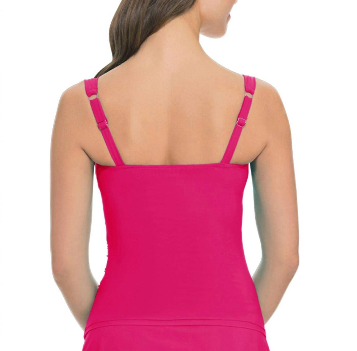 Profile By Gottex - D-Cup Shirred Underwire Tankini Top