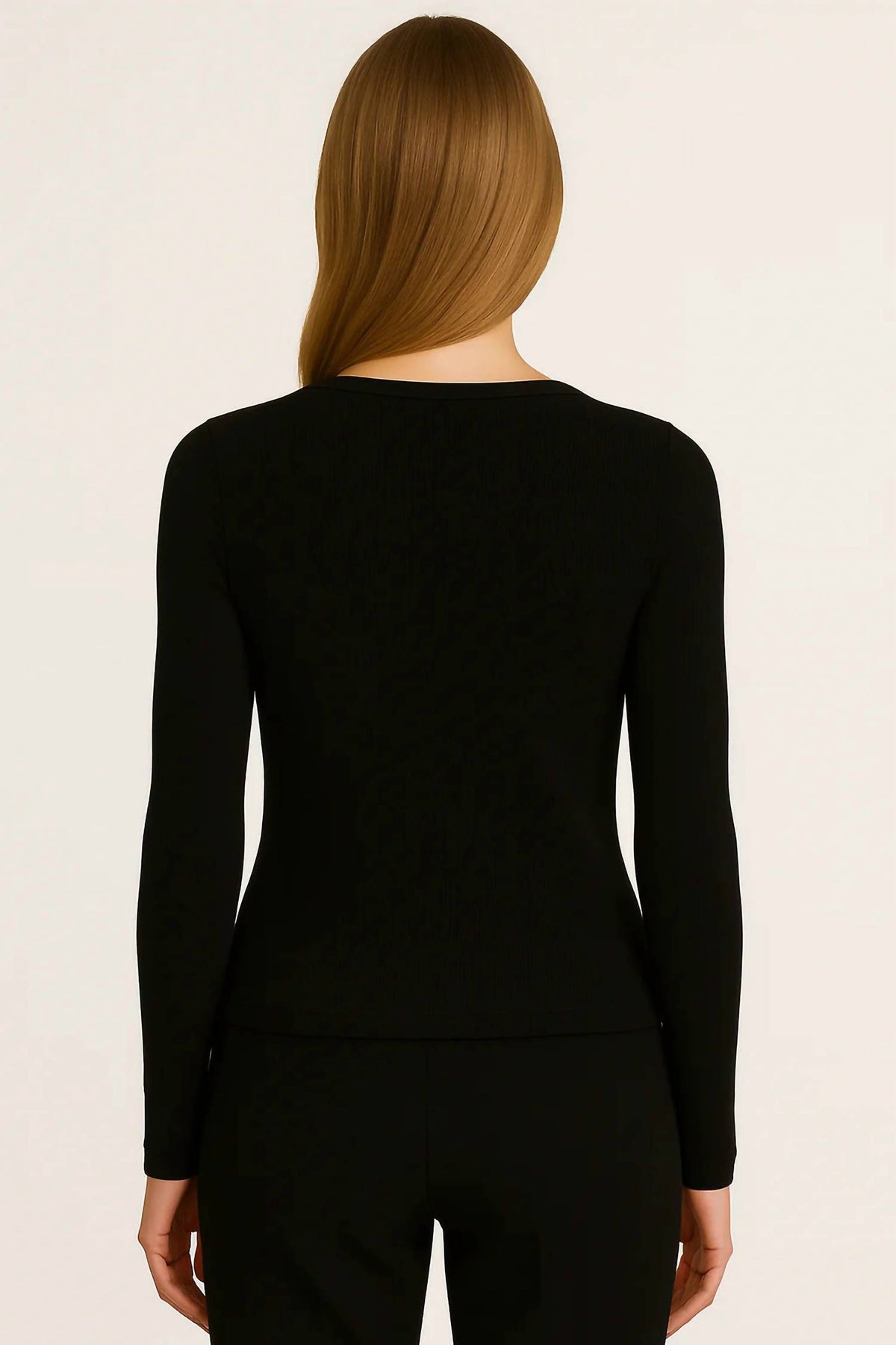 Project Social T - Allie U-neck Longsleeve Tee