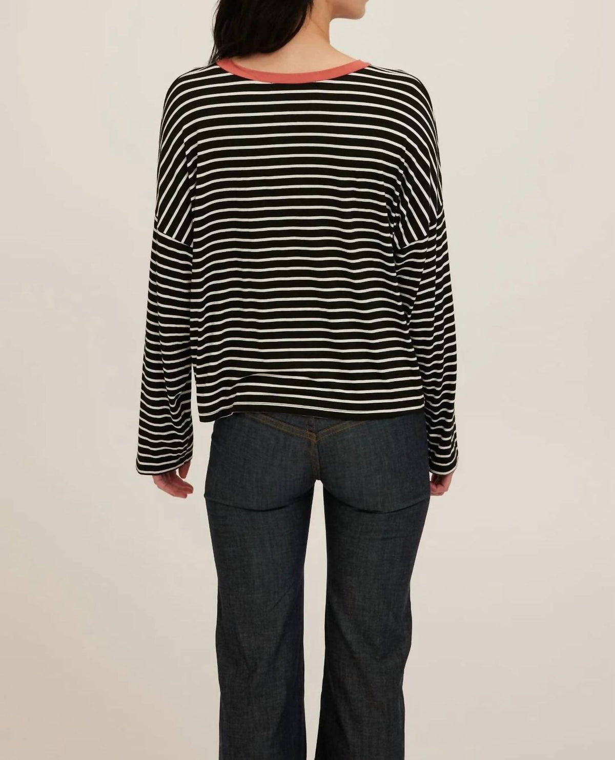 Project Social T - Captain Striped Sweatshirt