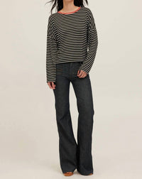 Project Social T - Captain Striped Sweatshirt
