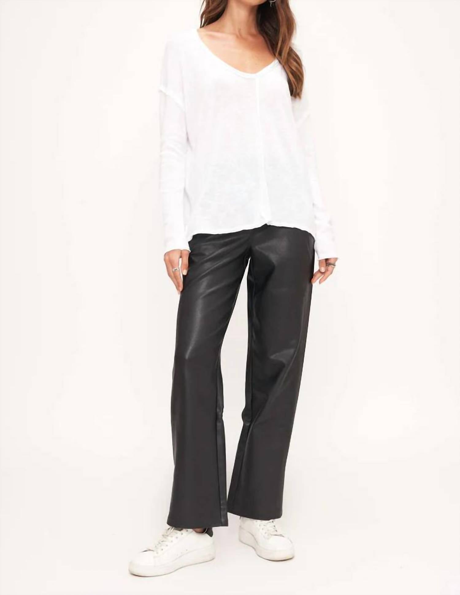 Project Social T - Get Up And Go Long Sleeve Top - clothing - polyester - shirts