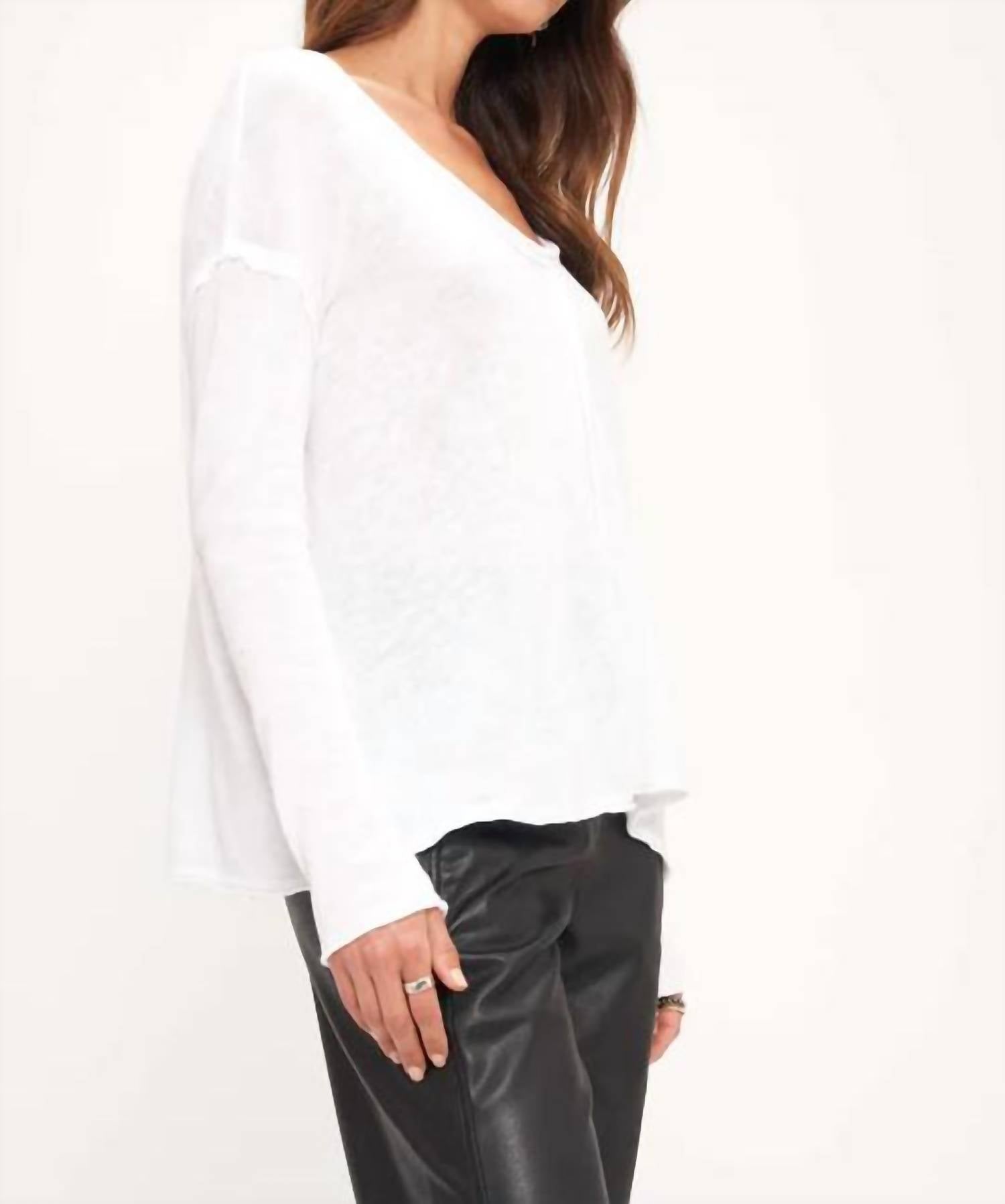 Project Social T - Get Up And Go Long Sleeve Top - clothing - polyester - shirts