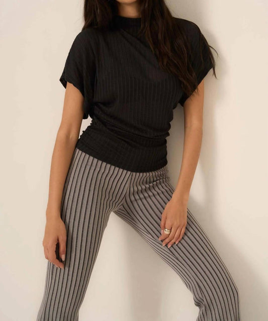 Project Social T - Holly Funnel Neck Dolman Top - black - blouses - clothing