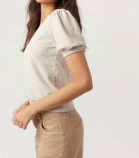 Project Social T - In My Feels Puff Sleeve V-neck Pullover