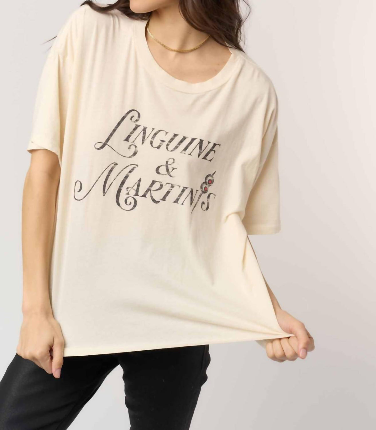 Project Social T - Linguine & Martinis Tee