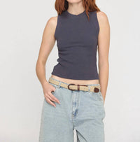 Project Social T - Player Racerback Rib Tank Top