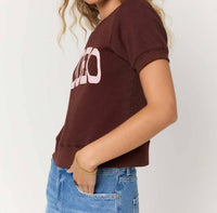 Project Social T - Shortsleeve Shrunken Rodeo Sweatshirt