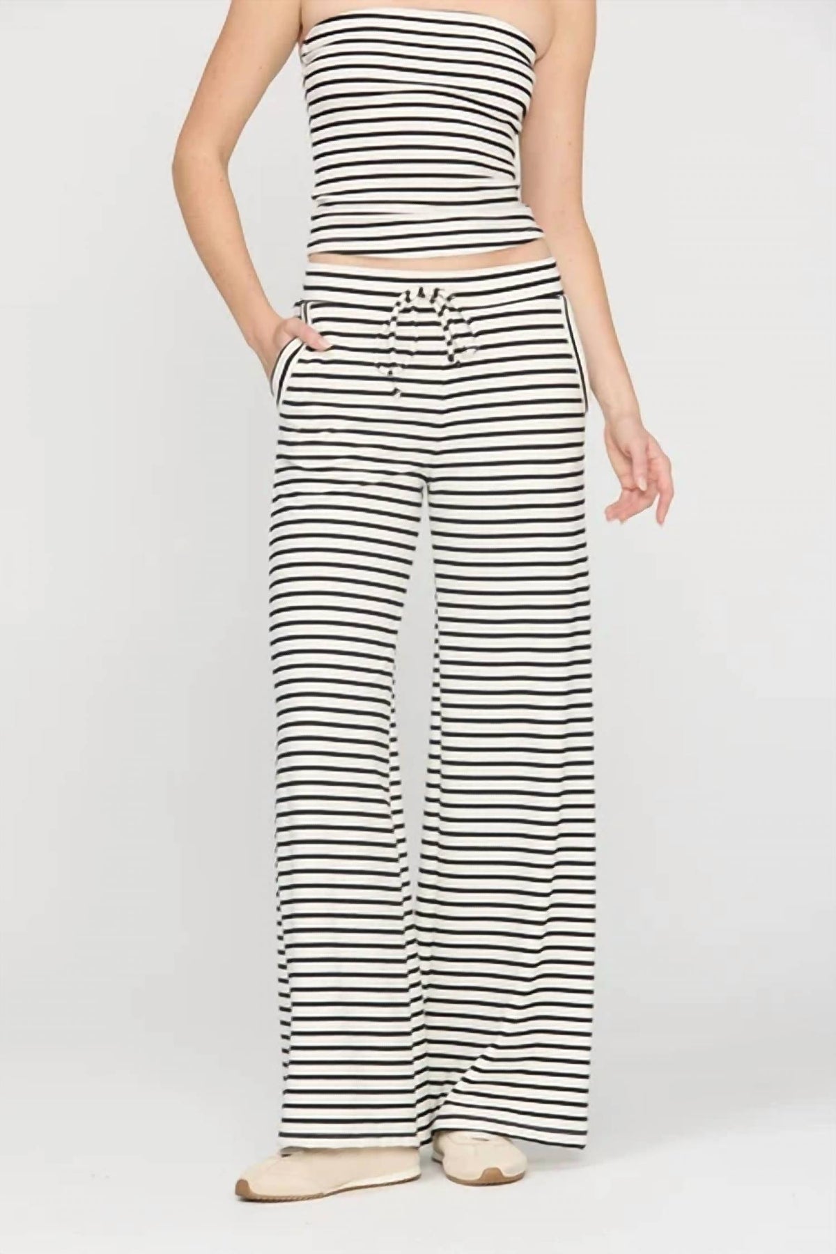 Project Social T - Thea Striped Pants