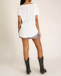 Project Social T - Wearever V - neck Short Sleeve Top - blouses - clothing - polyester