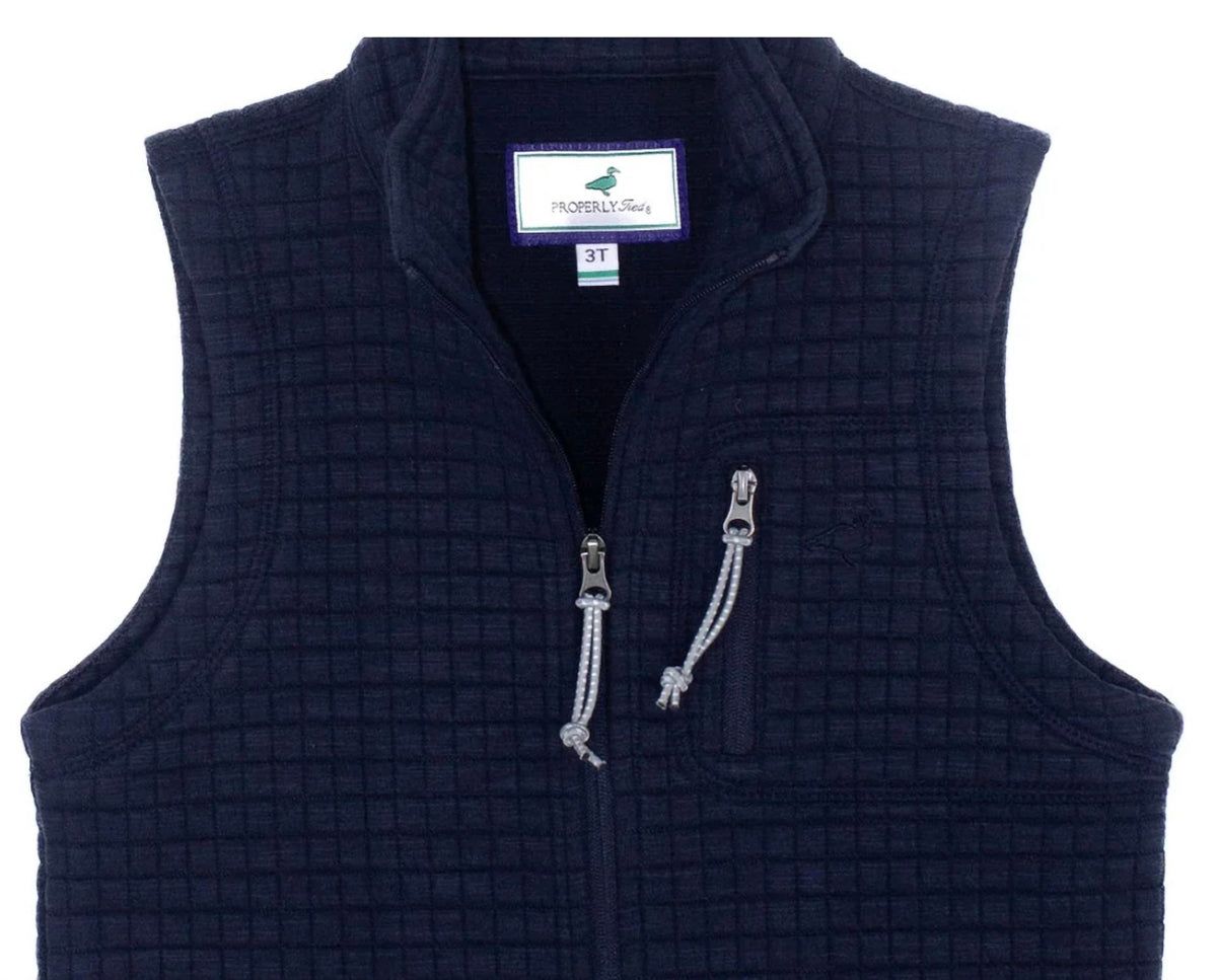 Properly Tied - Boy's Delta Vest