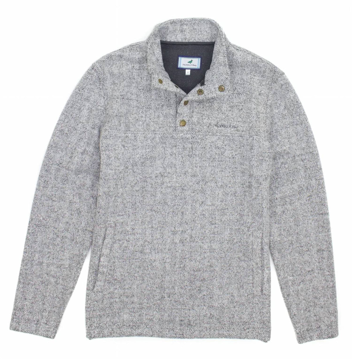 Properly Tied - Men's Upland Quarter-snap Pullover