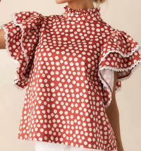 Prosperina - Blair Ruffle Top