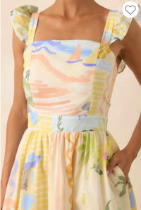 Prosperina - Nicolina Multi Print Cotton Dress