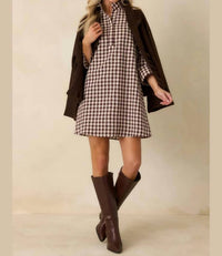 Prosperina - Savoy Shift Mini Dress