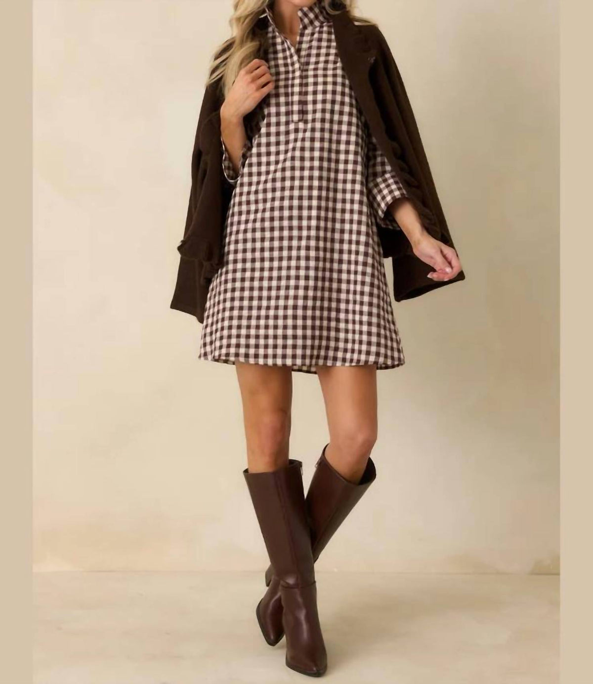Prosperina - Savoy Shift Mini Dress