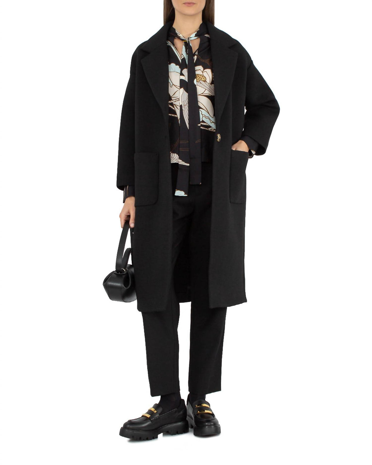 Psophia - Belted Pleated Pants