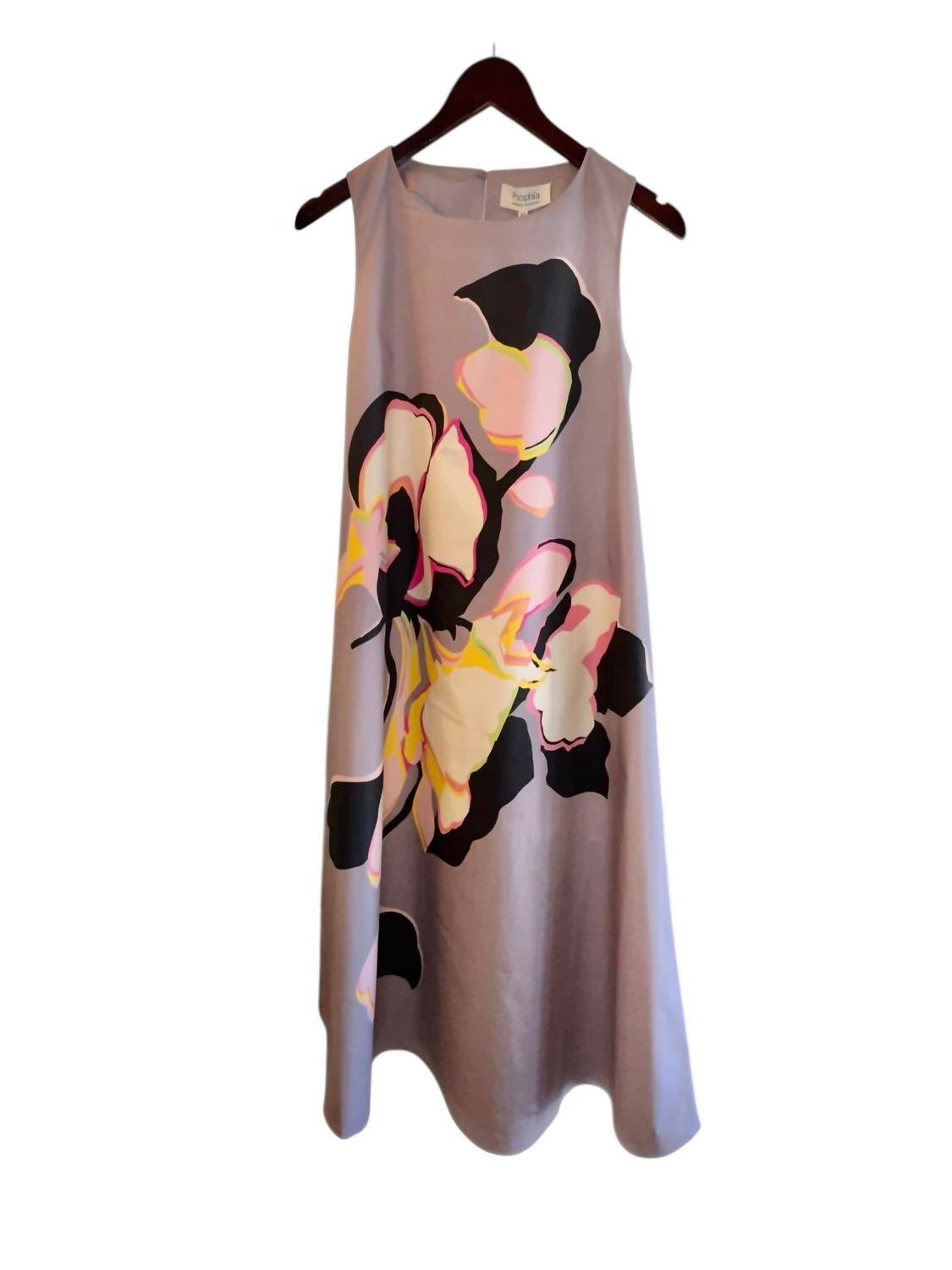 Psophia - Cotton Poplin Floral Print Dress - clothing - dresses - floral