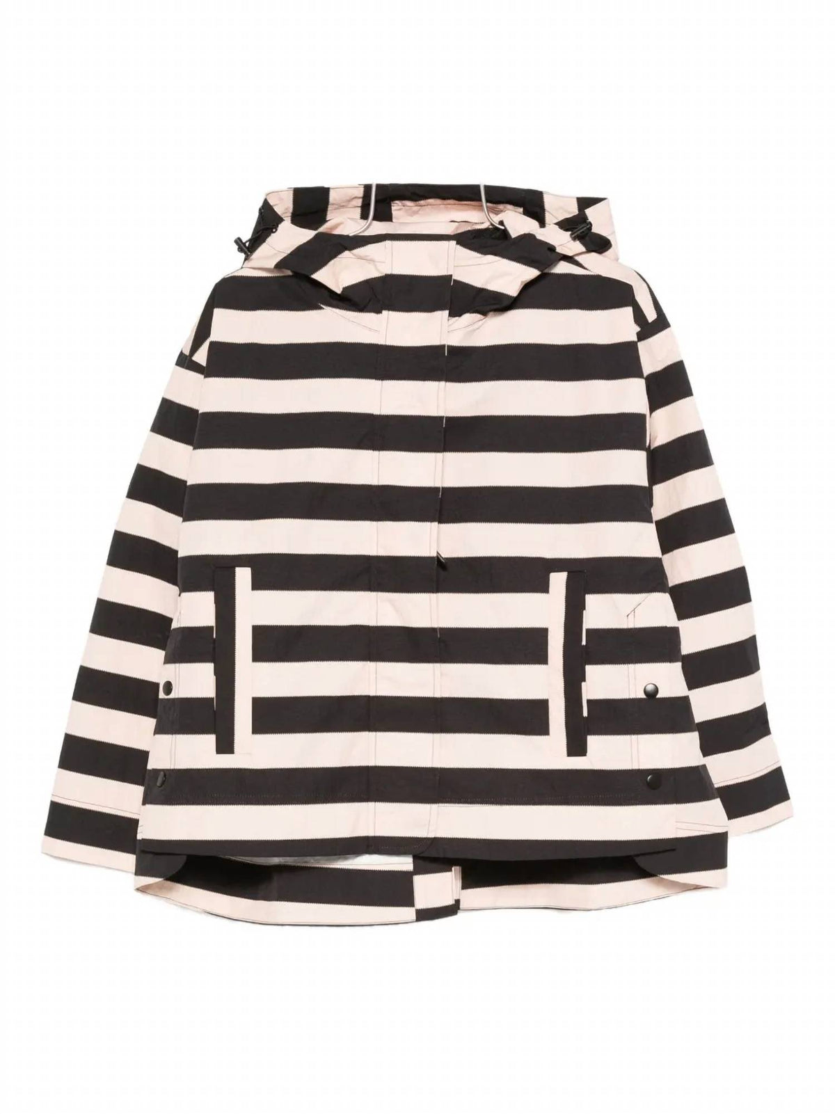 Psophia - Striped Hooded Jacket