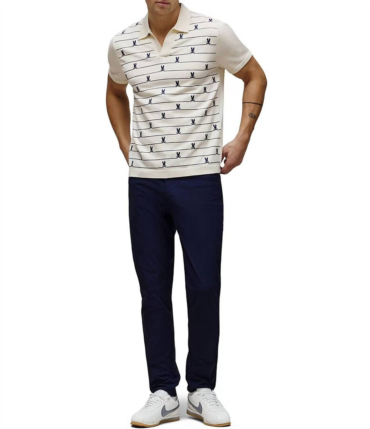 Psycho Bunny - Marvin Johnny Collar Polo