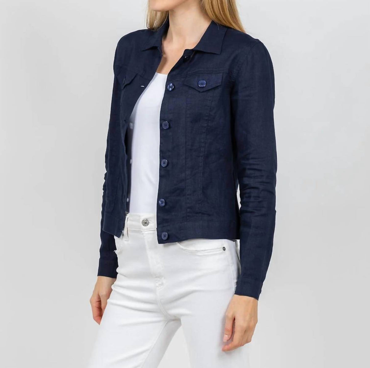 Pure Amici - Lumila Linen Jacket