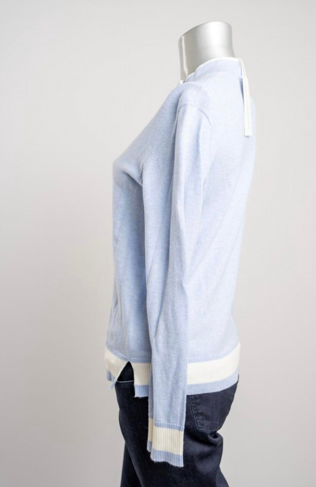 Pure Amici - Women's Sky Zip Pullover Sweater
