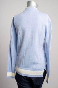 Pure Amici - Women's Sky Zip Pullover Sweater