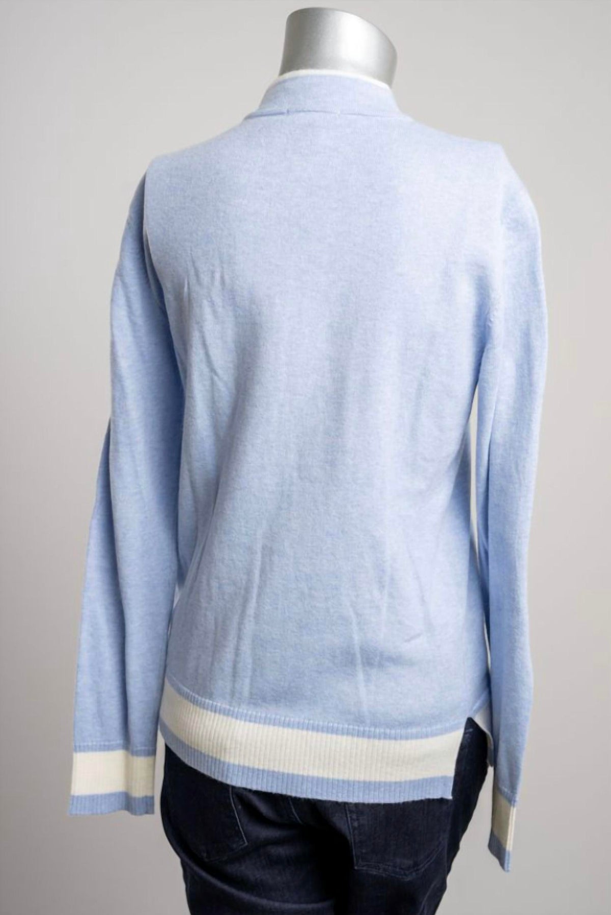 Pure Amici - Women's Sky Zip Pullover Sweater