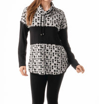 Pure Essence - Plain Long Sleeve Tunic Top